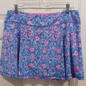 Lilly Pulitzer Luxletic Aila Skort L